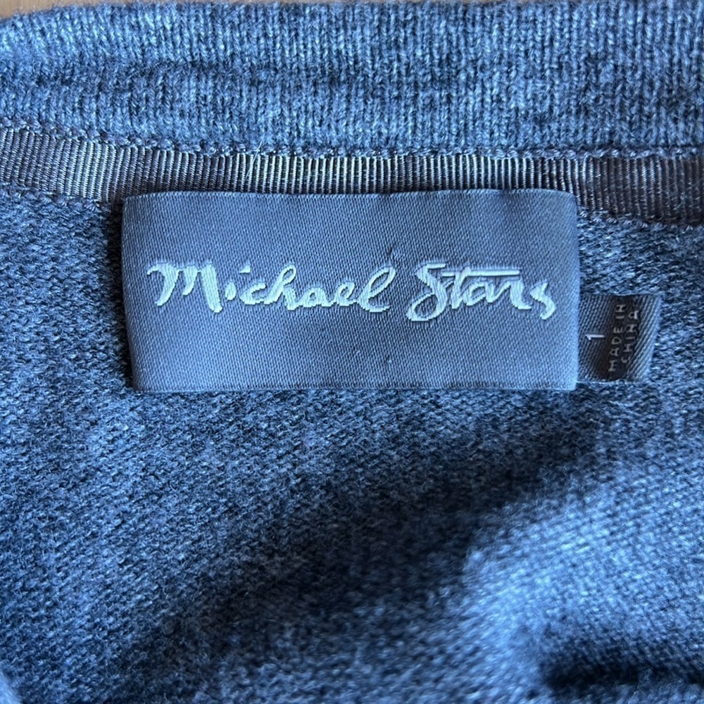 Michael Stars Wool and Cashmere Midi Dress - Picture 5 of 6